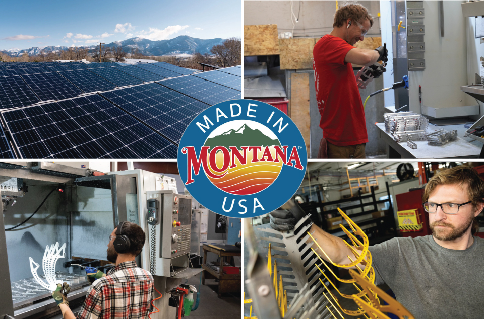 made in montana collage